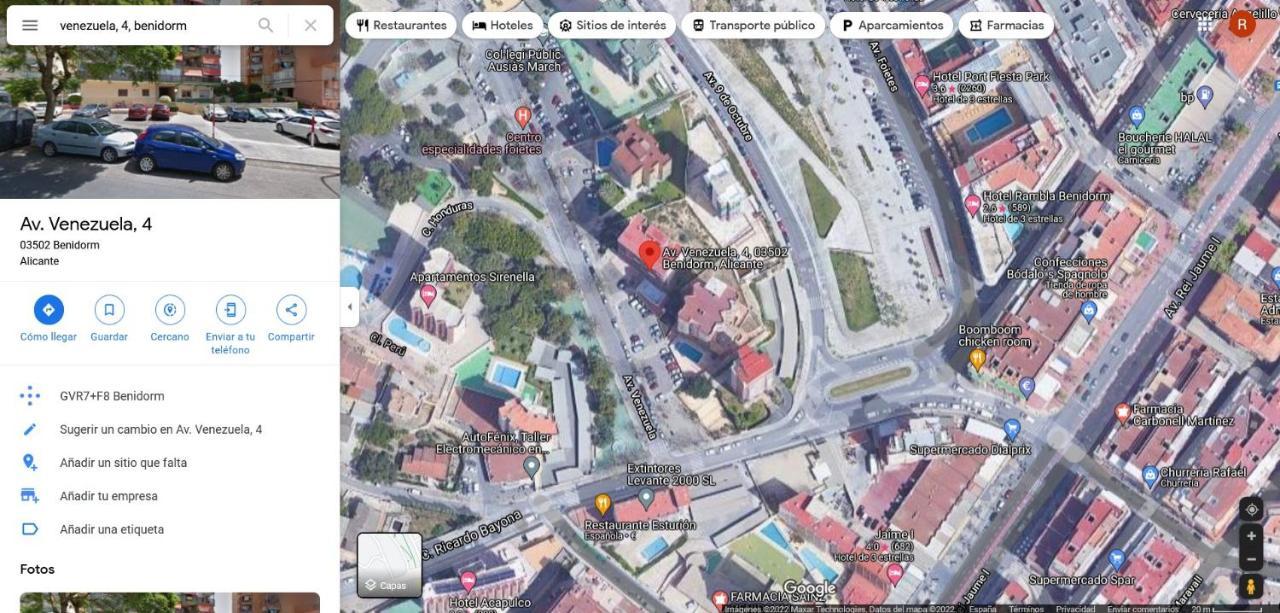 Apartamento Narcea Benidorm Zewnętrze zdjęcie